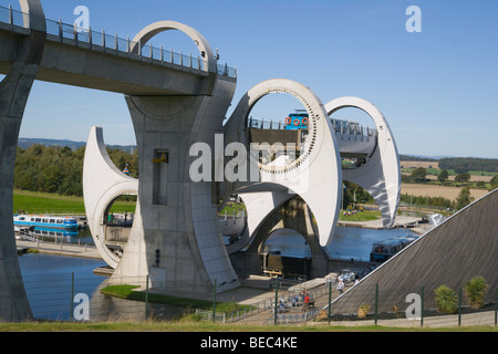 Falkirk Wheel, Falkirk, Region, Zentralschottland, September 2009 Stockfoto