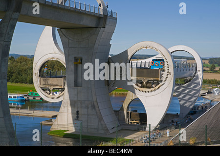 Falkirk Wheel, Falkirk, Region, Zentralschottland, September 2009 Stockfoto