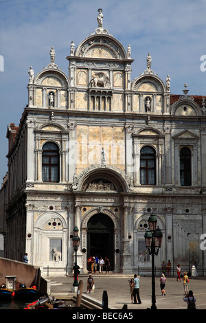 Italien, Venedig, Scuola Grande di San Marco Stockfoto