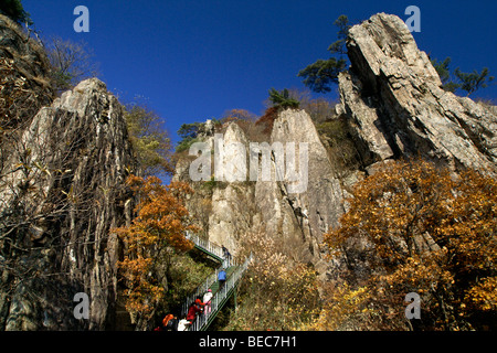 Daedunsan Provincial Park, Jeollabuk-Do, Südkorea Stockfoto