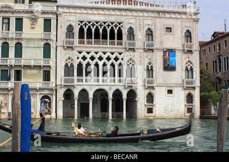 Palazzo Ca'd ' Oro, Venedig, Italien Stockfoto