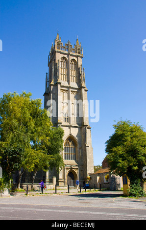 St Johns Kirche Glastonbury Somerset England UK Stockfoto