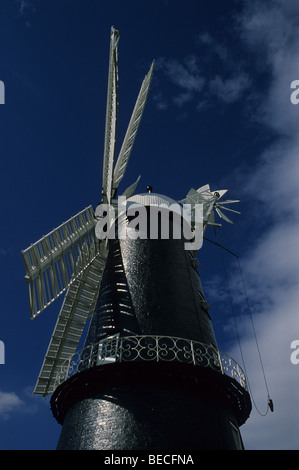 Die Trader-Mühle in Sibsey, Lincolnshire, England Stockfoto