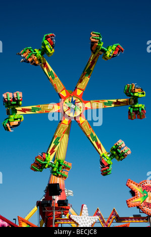 Fahrten und Vergnügungen am Royal Melbourne Show, Australien Stockfoto