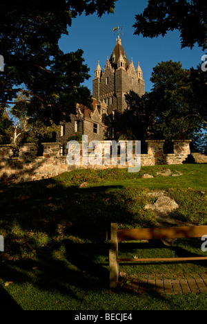 Boldt Castle auf Heart Island im Lake Ontario im Bereich des so genannten "tausend Inseln" Stockfoto