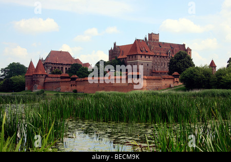 Malbork, World Heritage Site, Polen, Europa Stockfoto