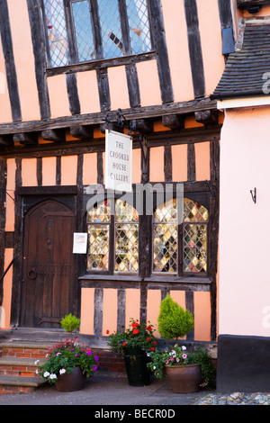 Crooked House Gallery Lavenham Suffolk England Stockfoto