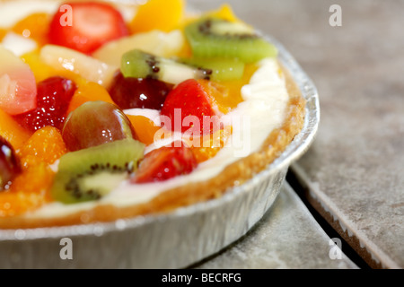 Frisches Obst Torte Stockfoto