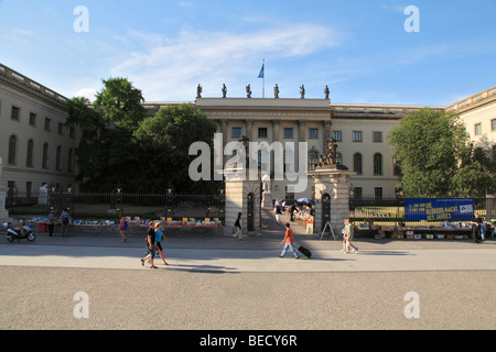 Gebäude der Humboldt-Universität, Berlin-Mitte, Berlin, Deutschland, Europa Stockfoto