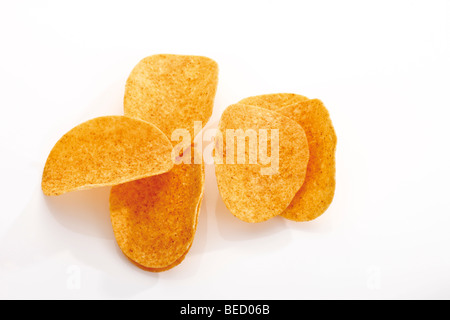 Paprika gewürzt Kartoffelchips Stockfoto