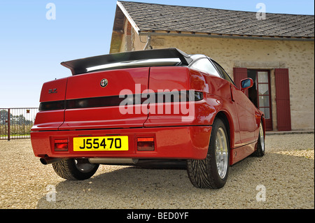 Klassische italienische Sportwagen Alfa Romeo Zagato SZ Stockfoto