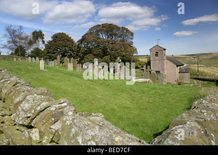 East Cheshire, England. Waldkapelle in Macclesfield Wald. Stockfoto