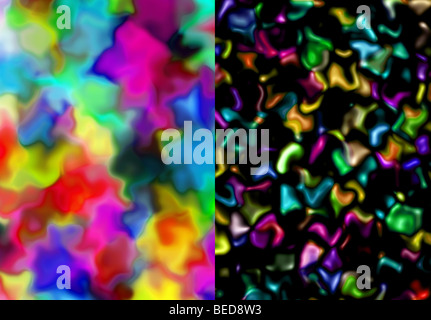 Farbigen Hintergrund Stockfoto