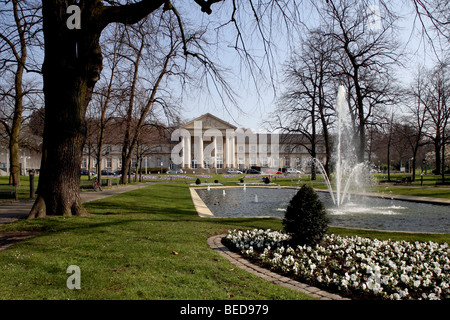 Kurpark im Frühjahr, Aachen, Nordrhein-Westfalen, Deutschland, Europa Stockfoto