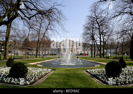 Kurpark im Frühjahr, Aachen, Nordrhein-Westfalen, Deutschland, Europa Stockfoto