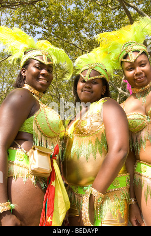 Labor Day Parade oder West indisch-amerikanischen Day Parade/Karneval, Brooklyn New York City Stockfoto