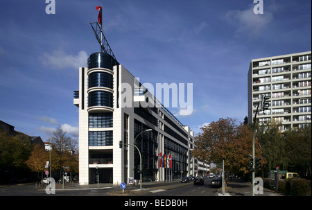 Willy-Brandt-Haus, Bundeszentrale der SPD, Berlin, Deutschland, Europa Stockfoto