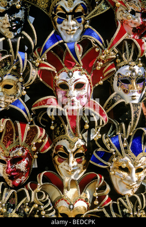 Masken, Karneval in Venedig, Veneto, Italien, Europa Stockfoto