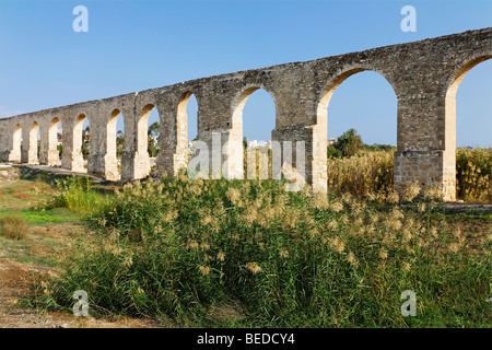 Osmanischen Aquädukt, 1745, versorgt Larnaka mit Wasser bis 1939, Zypern, Asien Stockfoto