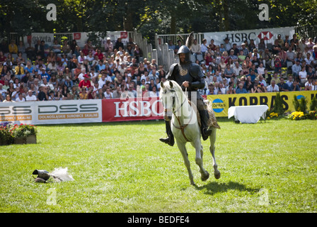 Ritterturnier in Strzegom bei HSBC FEI World Cup 2009 Stockfoto