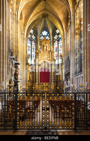 KATHEDRALE NOTRE-DAME, ROUEN, FRANKREICH Stockfoto