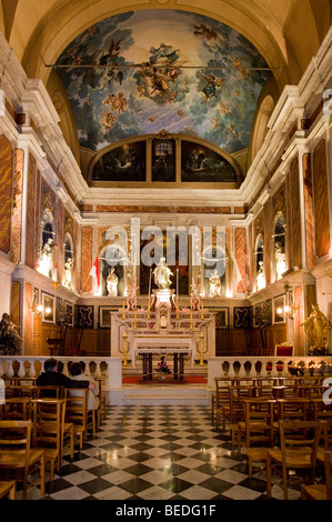 SAINT-PIERRE UND SAINT-PAUL-KIRCHE, OBERNAI Stockfoto