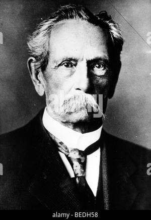 Porträt von Carl FrIedrich Benz den deutschen Automobil-Ingenieur Stockfoto