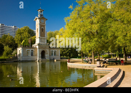 GEORGES BRASSENS PARK, PARIS Stockfoto