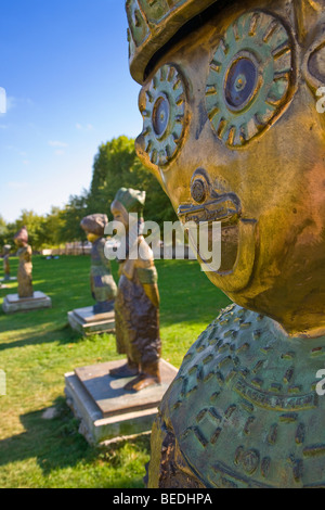 PARK VON BERCY, PARIS Stockfoto