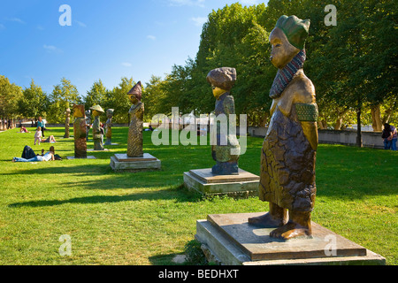 PARK VON BERCY, PARIS Stockfoto