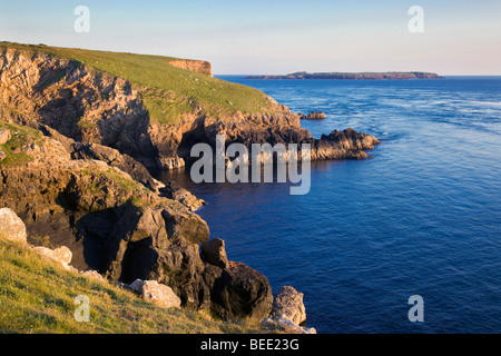 Skokholm Insel; Wooltack Punkt, Pembrokeshire, Wales Stockfoto