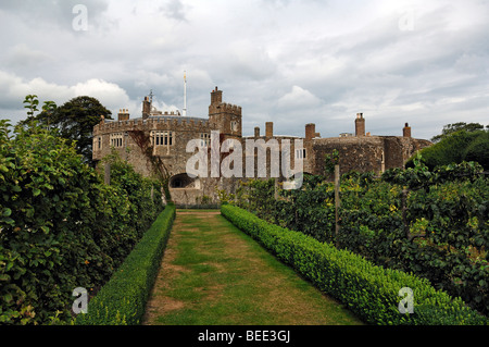 Obstgarten von Walmer Castle, 1540, Walmer, Deal, Kent, England, Vereinigtes Königreich, Europa Stockfoto