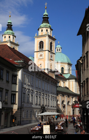 Slowenien, Ljubljana, St.-Nikolaus-Dom Stockfoto