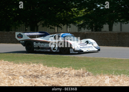 1983-Porsche 956 2,6 Liter Turbo flach 6 Geschwindigkeit Goodwood Festival 2009 Stockfoto