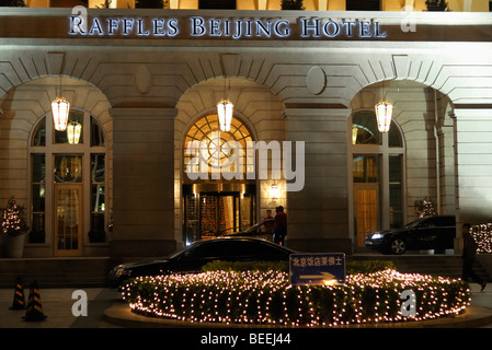 Der historische Raffles Beijing Hotel (Beijing NUO), Beijing CN Stockfoto