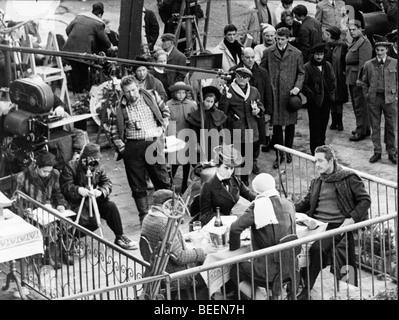 Schauspielerin Sophia Loren am Set von "Lady L" Stockfoto