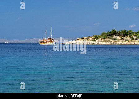 Murter Insel Vor der Insel - Murter Insel vor der Insel 22 Stockfoto