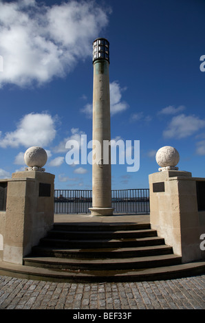 Commonwealth War graves Liverpool Marine-Ehrenmal am Pier Kopf Waterfront Liverpool Merseyside uk Stockfoto