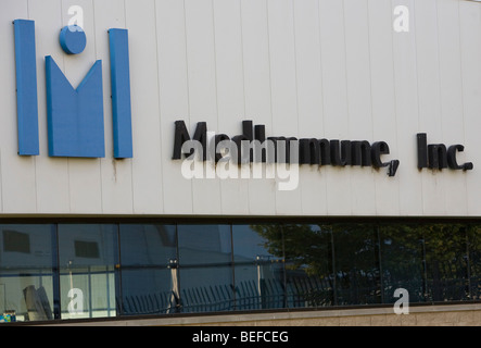 Eine Produktionsstätte für Drug-Hersteller MedImmune in vorstädtischen Maryland. Stockfoto