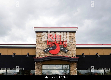 Ruby Tuesday-Restaurant-Standort in Maryland. Stockfoto