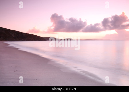 Sonnenaufgang über dem Meer Stockfoto