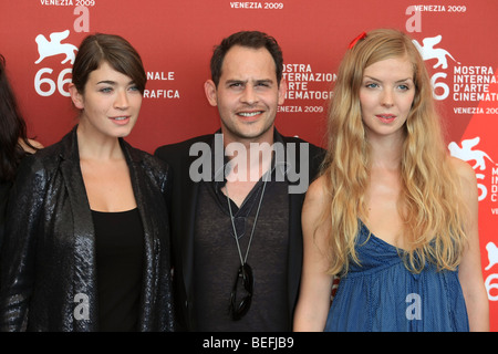 ANNA BEDERKE MORITZ BLEIBTREU PHELINE ROGGAN SOULKITCHEN. FOTOTERMIN... 66. Venedig FILM FESTIVAL Venedig Italien 10 September Stockfoto