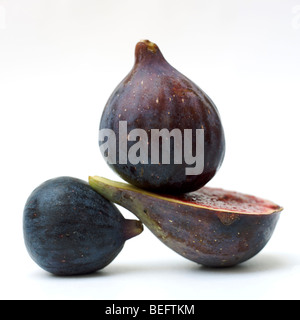 Feigen im Studio fotografiert. Stockfoto