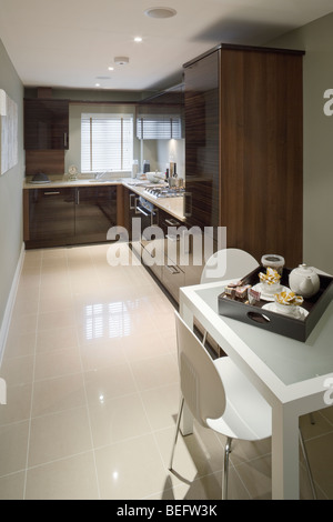 Küche. 2009-Innenarchitektur. Stockfoto