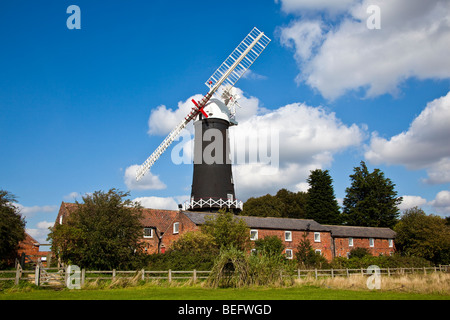 Skidby Mühle, Cottingham, East Riding von Yorkshire. Yorkshires nur arbeiten Windmühle Stockfoto