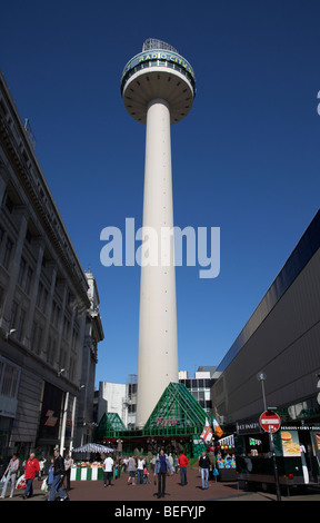 Radio City Tower und St Johns Einkaufszentrum in Liverpool City Center shopping District Merseyside England uk Stockfoto