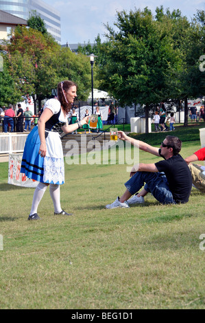 Oktoberfest in Addison, Texas Stockfoto