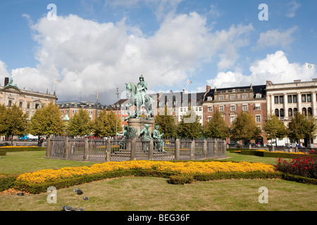 Des Königs neue Square (Kongens Nytorv) Kopenhagen, Scandinavia Stockfoto