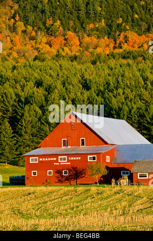 Vermont Mad River Valley im Herbst Stockfoto