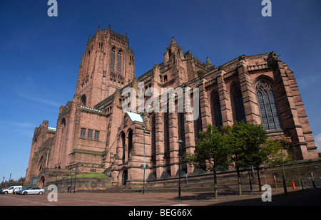 die Cathedral Church of Christ Liverpool anglikanische Kathedrale Merseyside England UK Stockfoto